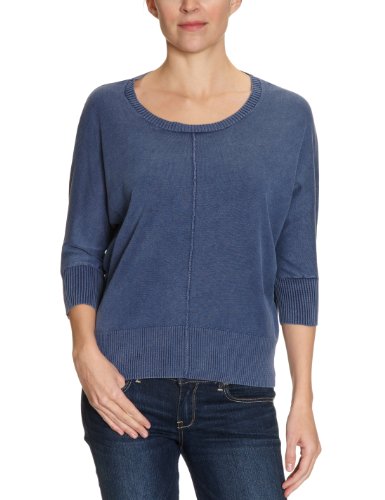 ONLY Damen Strickjacke 15062864, Gr. 36, Blau (MOOD INDIGO) Preisvergleich