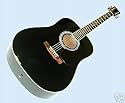 Westville Western Acoustic Guitar Kit FREE Accessories Black