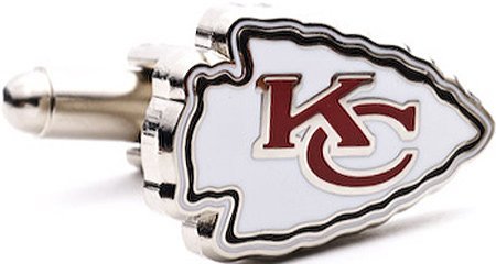 Cufflinks Inc Men's Kansas City Chiefs Cufflinks Red/White