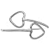 Sterling Silver Double Heart Bangle Bracelet - Artisan Handcrafted in Mexico