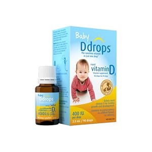 Baby Ddrops 400 IU 90 drops (Pack of 3)