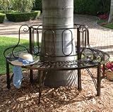 Roundabout Architectural Steel Garden Bench