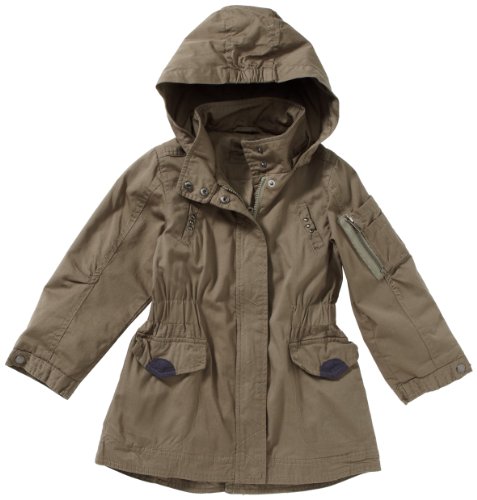 NAME IT M&auml;dchen Jacke MONOLLE KIDS TWILL JACKET ROOT 112, Gr. 104, Braun (ROOT) Preisvergleich