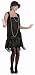 Gatsby Girl (Black) Adult (Medium (6-10))