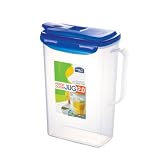 Lock & Lock Water Jug with Flip Top Lid, Polypropylene, Small, 8-1/2-Cup