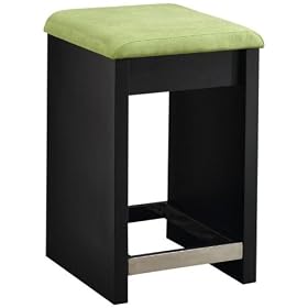Click here to buy Soho Pablo Backless Stool Counter Stool Green by Home Decorators Collection.