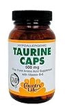 Country Life Taurine 500 mg w/B-6, 100 Capsules