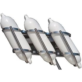 Taylor Made Products Stainless Steel Boat Fender Rack (9 to 11 Fenders, 2-Unit) by
