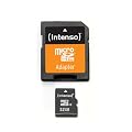Intenso 3403480 Micro SDHC Class 4 2IN1 - 32768 MB