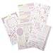 Me and My BIG Ideas GVP-24 Glitter Sticker Flip Value Pack, Sweet Baby Girl