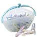  : European Clothes Pins Set - 36 Soft Grip Clothespins & Hanging Basket by Moerman
