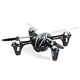 Hubsan 2.4 GHz X4 H107C-HD Quadcopter with 2MP Video Camera, 4 Channels, Black/White