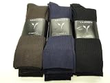 Men's Rayon from Bamboo Ribbed Crew 3 PK Dress Socks (8-12 Shoe)