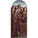 Jan van Eyck (Ghent altar altar of the Mystic Lamb, left wing, top, inner scene: music angel) - 13x19 custom fit with RichAndFramous Black 99 inch Poster Hangers