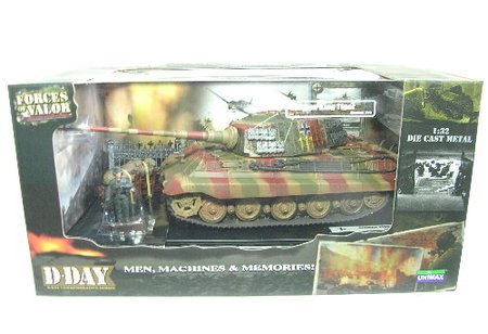 Unimax Forces of Valor 1:32 Scale German King Tiger D Day Series 4153 FPIp5L Unimax Forces of Valor 1:32 Scale German King Tiger D Day Series