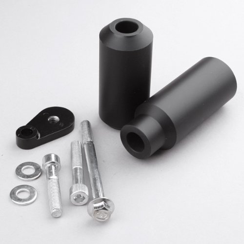 Motorcycle Carbon Frame Slider Fairing Crash Protectors Fit For Kawasaki ZX 6R 636 2005 2006 Black