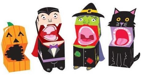 Creative Converting Halloween Finger Puppets