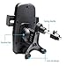 NEW Flexible Cell Phone Car Mount Holder Universal 360 Degree Rotation Air frame Air Vent Car Mount Holder Cradle System for iPhone 6 /5s/5c/5/4s/4, Ipod Touch, Samsung Galaxy S6 Edge /S5/s4/s3 Car Mount, Samsung Galaxy Note, Nokia, Motorola, Blackberry Bold 9900/q10/z10,Nexus, Holder for HTC One/one X Droid Razr, Sony Xperia Z3/Z2/Z1,PDA,/MP4 / GPS/PSP, Car Mount for Most smart Mobile Cell Phones ,Phone Holder Support all Mobiles Wide Less Than 75mm (Not Comaptible for Apple iPhone 6 plus Samsung Note4/3/2)