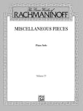 Rachmaninoff: Miscellaneous Pieces- Piano Solo, Vol. 4