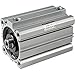 SMC CDQ2A63-250DC-J79W CDQ2 Series Long Compact Cylinder, 63mm Bore, 250mm Stroke, With J79W Reed Switch