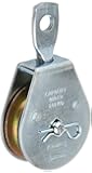 Stanley National Hardware 3211BC 2" Zinc Plated Swivel Single Pulley