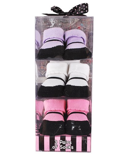 Baby Starters Sock Set, 3 Pack