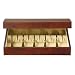 Burl Wood Flatware Storage Chest