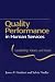 Book Quality Performance in Human Services: Leadership, Values, and Vision