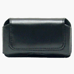 Executive Large Black Horizontal Pouch Case For BlackBerry 8300 8800 9000 9530 9600 8900 9700 Series