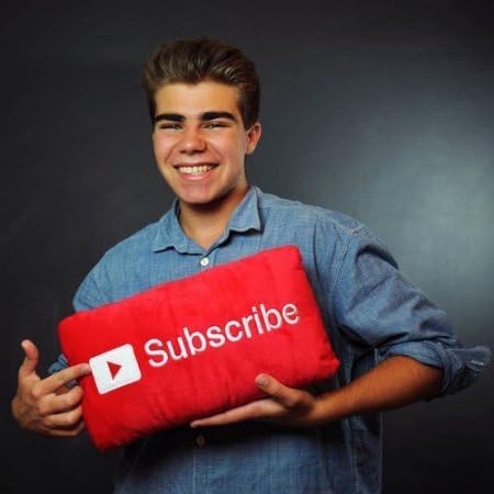 Button Pillows, Subscribe, Highest quality, made with super soft plush