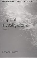 Logical Investigations, Volume Two