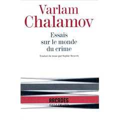 Essais sur le monde du crime