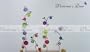 Home Decor Mural Art Wall Paper Stickers - Colorful Circle Rattan CP039