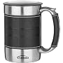Trudeau Executive Boardroom 16-Ounce Desk Mug, Bla&hellip by Trudeau