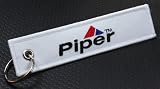 Piper Aircraft Aviation Keychain for Flight Crew, Pilots, Air Crew, Airplane and Aircraft Owners