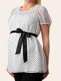 Motherhood Maternity: Short Sleeve Empire Waist Maternity Shirt