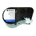 Brady M-17-422 Polyester B-422 Black on White Label Maker Cartridge, 1/2