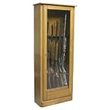 American Furniture Classics 724-6 Gun Pine Gun Cabinet