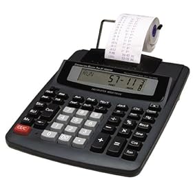 Calculated Industries 44065 Desktop Construction Master Pro Construction Calculator with Paper Tape Printer