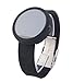 “Chrome Black” SnuG Wrist Watch Band & Protector Case Set for Moto 360 Moto360 Watchband