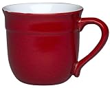 Emile Henry Couleurs Red Mugs, Set of 4