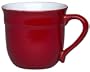 Emile Henry Couleurs Red Mugs, Set of 4