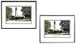 University of Detroit, Mercy Undergrad Framed Collegiate Campus Lithograph