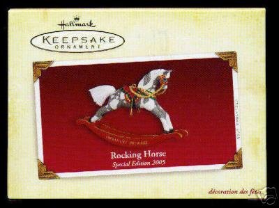 Hallmark Ornament 2005 Rocking Horse Special Edition Ornament Premiere