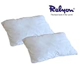 Twin Pack (2) 6th Sense Memory Foam Pillows with Cover by Relyon
