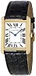 Cartier Women's W5200004 Tank Solo 18kt Yellow Gold Case Watch from Cartier