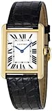 Cartier Women's W5200004 Tank Solo 18kt Yellow Gold Case Watch
