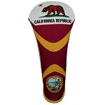 CALIFORNIA STATE FLAG THEME DESIGN DRIVER HEAD COVER