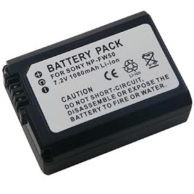 Camera Sony DSLR NEX5A/R Battery 1020mAh Black Compatible