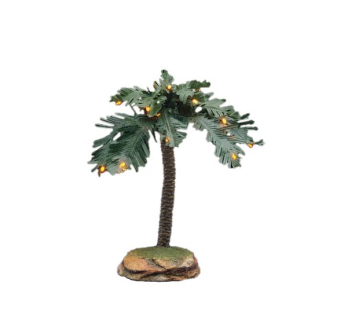 Fontanini Lighted Palm Tree With Display Base